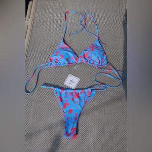 KAMONI - Pink & Blue Size M Swimsuit Brand new with Tags